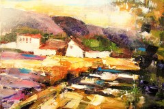 Cesty kolem levandulových polí - Provence 25 x 30