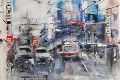 Ten kousek města, co mě přesahuje (Praha, Anděl) - 35 x 35